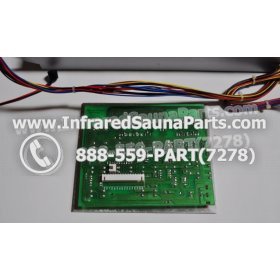 COMPLETE CONTROL POWER BOX WITH CONTROL PANEL - COMPLETE CONTROL POWER BOX SUNMATE INFRARED SAUNA STYLE 3 WITH ONE CONTROL PANEL 3