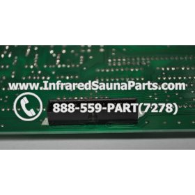 CIRCUIT BOARDS WITH  FACE PLATES - CIRCUIT BOARD WITH FACEPLATE VIDAL INFRARED SAUNA 06S10195 4