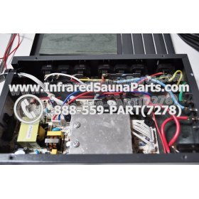 COMPLETE CONTROL POWER BOX 110V / 120V - COMPLETE CONTROL POWER BOX 110V  120V WITH 7 CIRCUIT BOARD PINS  6 FEMALE PLUGS SAUNAGEN INFRARED SAUNA 27