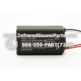 ADAPTERS / TRANSFORMERS - ADAPTERS TRANSFORMERS 110V /120V SET 60 UL 1