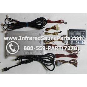 COMPLETE CONTROL POWER BOX WITH CONTROL PANEL - COMPLETE CONTROL POWER BOX JDS-130701441 WITH ONE CONTROL PANEL AND ALL WIRING 9