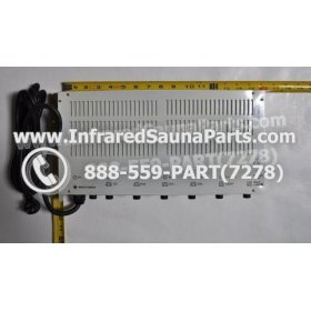 COMPLETE CONTROL POWER BOX 220V / 240V - COMPLETE CONTROL POWER BOX 220V / 240V WASAUNA INFRARED SAUNA STYLE 4 3