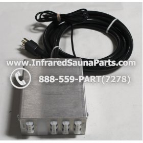 COMPLETE CONTROL POWER BOX 220V / 240V - COMPLETE CONTROL POWER BOX 220V / 240V O-SAUNA WITHOUT HIGH LIMIT SWITCH 1