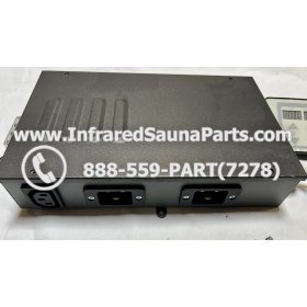 COMPLETE CONTROL POWER BOX WITH CONTROL PANEL - COMPLETE CONTROL POWER BOX  INFRARED SAUNA MODEL H1709011 H1502D1 WITH ONE CONTROL PANEL 3