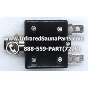 RELAYS / SOLID RELAYS - RELAYS / SOLID RELAY WITH RESET BUTTON 25AMP 1