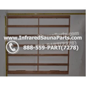 WOOD BACKRESTS - HEMLOCK WOOD BACKREST ( 39.5" x 37.5" ) 3