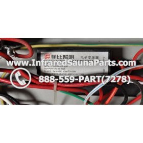 COMPLETE CONTROL POWER BOX 110V / 120V - COMPLETE CONTROL POWER BOX 110V / 120V KEYSBACKYARD INFRARED SAUNA STYLE 2 7