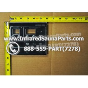 FACE PLATES - FACEPLATE FOR CIRCUIT BOARD  YX32764-3 MASTERSAUNA 11 BUTTONS 2