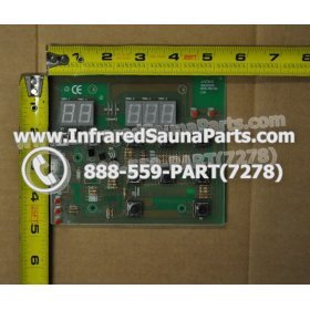 CIRCUIT BOARDS / TOUCH PADS - CIRCUIT BOARD  TOUCHPAD WASAUNA INFRARED SAUNA SRZHX001 - (10 BUTTONS) 3
