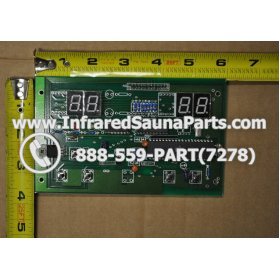 CIRCUIT BOARDS / TOUCH PADS - CIRCUIT BOARD  TOUCHPAD HEALTHLAND INFRARED SAUNA LYQPCB 7
