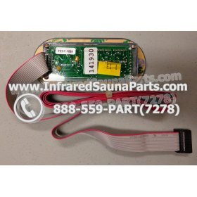 CIRCUIT BOARDS WITH  FACE PLATES - CIRCUIT BOARD WITH FACEPLATE EZE INFRARED SAUNA BLACK 2
