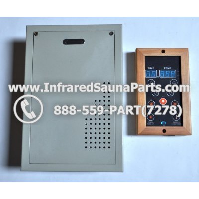 COMPLETE CONTROL POWER BOX WITH CONTROL PANEL - COMPLETE CONTROL POWER BOX 110V 120V4800 WATTS WITH COMPLETE WIRING HARNESS AND WI-FI OPTION ONE CONTROL PANEL 1