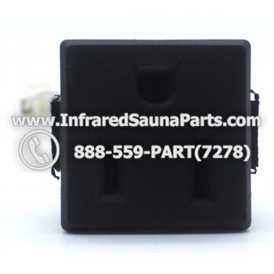 CORD END CONNECTORS - CORD END CONNECTORS FEMALE PLUG 110V STYLE 2 1